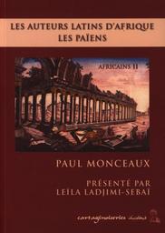 Les auteurs latins d'Afrique | Monceaux, Paul. 070