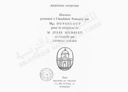Discours prononcé à L'Académie française | Girard, Georges. 340