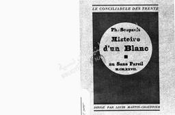 Philippe Soupault. Histoire d'un blanc | Soupault, Philippe