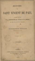 Histoire de saint Vincent de Paul | Bougaud, Louis-Emile - monseigneur