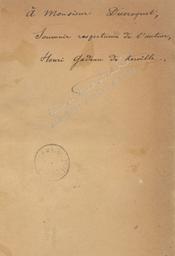 Tunisiana et Algériana | Gadeau de Kerville, Henri
