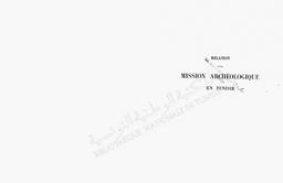 Relation d'une mission archéologique en Tunisie | Hérisson, Maurice d'Irisson d' - comte
