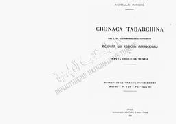 Achille Riggio Cronaca Tabarchina | Riggio, Achille