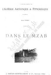 Dans le Mzab | Liorel, Jules
