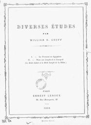 Le Décret de Canope | Groff, William N