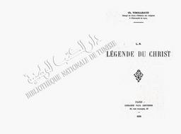 La Légende du Christ | Virolleaud, Ch