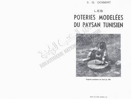 Les poteries modelées du paysan tunisien | Gobert, Ernest-Gustave. 070