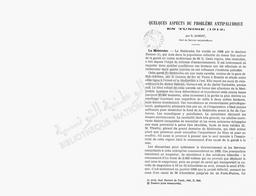 Quelques aspects du problème antipaludique en Tunisie (1912) | Gobert, Ernest - dr