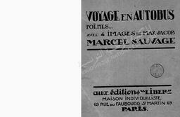Voyage en autobus, où il est parlé des 24 stations de Montmartre à Saint-Michel | Sauvage, Marcel