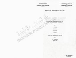 Premiers essais de gemmage et de production de résine et d'essence de térébenthine à partir des forêts naturelles de pinus ralepensis mill en Tunisie. Etude sur le gemmage activé | Albert, E. 070