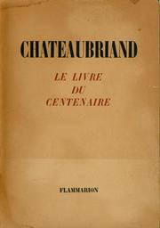 Chateaubriand, le livre du centenaire | Collas, Georges. Aut