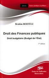 Droit des finances publiques | Bertégi, Brahim. Aut