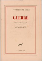Guerre | Fouché, Pascal. Edt