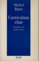 Curriculum vitae | Butor, Michel. Aut