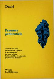 Psaumes pénitentiels | Vigenère, Blaise de. Trl