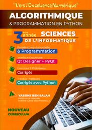 Algorithmique & programmation en Python | Ben Salah, Yassine. Aut