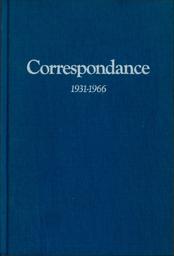 Correspondance, 1931-1966 | Rhys, Jean. Aut