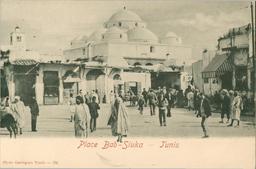 Place Bab-Siuka Tunis | Garrigues, J. (18..-19.. ; photographe). Pht
