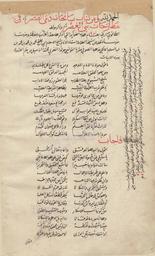 [قصيدة في رد ابن الشماع على البرزلي لما أفتى بإجازة العقوبة بالمال] | ابن الشماع, محمد بن محمد‏. 070