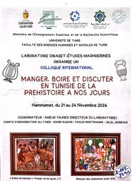 Manger, boire et discuter en Tunisie de la préhistoire a nos jours | Taieb, Ali