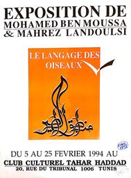 Le langage des oiseaux | Club culturel Tahar Haddad. Tunisie. 08 mars 1996