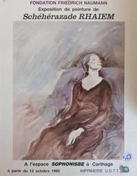 Exposition de peinture de schéhérazade rhaiem | Espace Sophonisbe à Carthage. Tunis. Du 13 octobre 1992